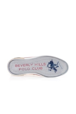  Beverly Hılls Polo Club Bej 2 Cm Keten Kadın Spor Ayakkabı