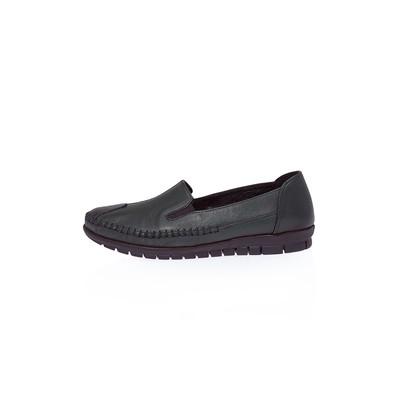  Kent Shop Yeşil %100 Deri Kadın Comfort Ayakkabı